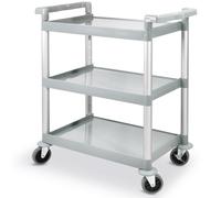 Chariot de service en plastique à 3 niveaux jusqu'à 150 kg - Hendi 810200