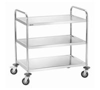 Chariot de service et débarrassage Inox - Bartscher