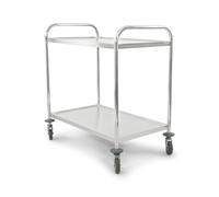 Chariot de service - Inox - 2 Niveaux