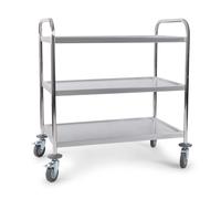 Chariot de service - Inox - 3 Niveaux