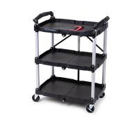Chariot de Service Pliable Proworks Or