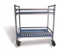 Desserte Pujadas Chariot de Service pour Débarrassage en Aluminium - - Aluminium