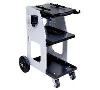 Chariot de Soudage GYS Spot 800 pour postes de redressage GYS 2600, 2700, 39.02, 39.04, Pro 230/400 et Alu E FV. Dimensions: 585 x 770 x 220 mm. Poids: 21 kg.