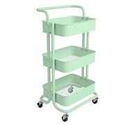 chariot de stockage Support de rangement for petit chariot, chambre à coucher du sol au , cuisine, salon, support stockage collations multicouches, avec mobile roulettes Organisateur d'étagères