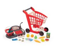 Ecoiffier – Chariot de supermarché avec caisse enregistreuse – Jeu d'imitation