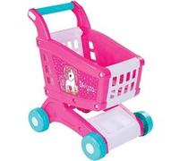 Chariot De Supermarché Motif Unicorne Rose TU