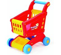 Chariot de supermarché multicolore TU