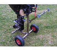Chariot de support pour moteur hors-bord, étagère de rangement portable, acier inoxydable, modèle premium