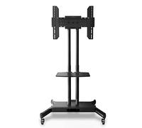 Chariot de télévision Mobile Support de Sol TV Chariot de télévision d'affichage pour Support de télévision de Levage 32-65 "avec Support de caméra d'éère AV