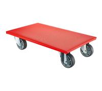 Chariot De Transport 35 X 60 Cm Roue En Caoutchouc Thermoplastique