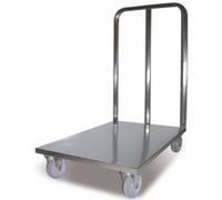 Chariot de Transport à Charges Lourdes 350 Kg - - Inox