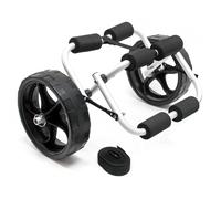 Chariot de transport Alu Pliable 45kg PU Kayak Canoë Bateau Sécurité Fixation