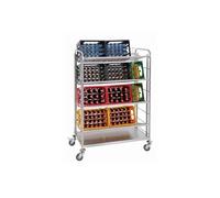 Chariot de transport caisses de boissons