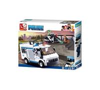 Sluban Construction Police 117piezas 29 x 24 cm Multicolore (sl0652), Divers