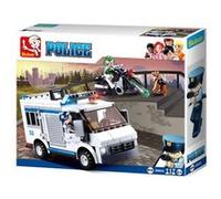 Sluban Construction Police 117piezas 29 x 24 cm Multicolore (sl0652), Divers