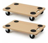 Chariot de Transport Ecovelò 58x30 cm avec Roues antidérapantes à 360° - Plateforme pour Pots de Fleurs, cylindres, Meubles - Haute résistance, poignée Ergonomique