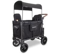 Chariot de transport enfant W2 Luxe Pro Jet Black (2 places)