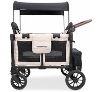 Chariot de transport enfant W4 Luxe Pro Sandy Beige (4 places)