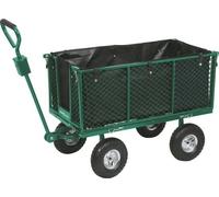 Chariot de jardin - FLO - W-90200 - 200 L - Charge 300 kg - 4 roues gonflables