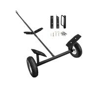 Chariot de transport for, canoë, bateau, remorque, chariot déplacement, roues sable, capacité la remorque: 360lb, longueur réglable Pour les débutants en bricolage