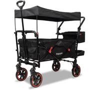 Chariot de transport - FUXTEC Premium Cruiser - Noir - pliable charge 75 kg