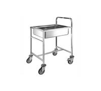 Chariot de Transport Inox pour Bac GN 2/1 - Pujadas - Inox G