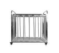 Chariot de transport portballons Softee Argenté 90x80x90 cm Unisex