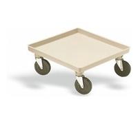 Chariot de Transport pour Casiers à Vaisselle sans Anse 540 x 540 mm - Pujadas - Inox540