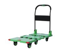 Chariot de transport utilitaire robuste pliable et chariot polyvalent pour un transport polyvalent