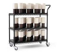 Chariot de Trolley &Tradition sans Plaque de Chargement Noir