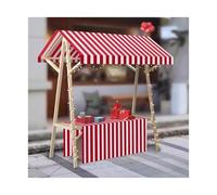 Chariot de vendeur portable avec auvent pour les ventes d'aliments et de boissons sur le marché des agriculteurs