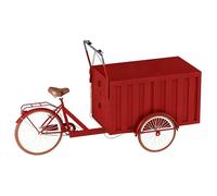 Chariot De Vente Mobile, Chariot Alimentaire Pour Entreprise, Conception Pour Vélo, Pneus En Caoutchouc, Housse Imperméable, Pour Les Rues Commerçantes, Les Plages(Red,Without sunshade)