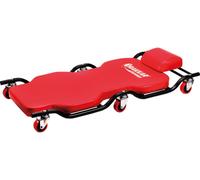 Chariot de visite 6 roues avec matelas mousse 180kg DRAKKAR - 52657