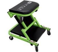 Zipper Maschinen Chariot de visite ZI-MHKR40 convertible en tabouret 6 roues cuir et métal