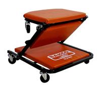 Bahco Chariot de visite et tabouret BLE302 Siège de travail 2 en 1 charge max. 136 kg