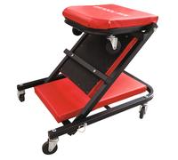 Chariot de visite mécanicien pliable robuste confortable et roues antichoc - capacité de charge 150kg MW Tools MTB3D2