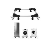 VEVOR Support de Machine à Laver Base Mobile 500kg 698,5-899mm Chariot à Meubles