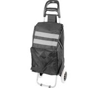 Chariot Demeter, PE/PVC, EVA, 30 kg, 35x30x96 cm, chariot de supermarché