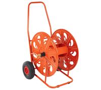 Chariot d'enrouleur pour tuyau de 140 m 3/4" acier vidaXL