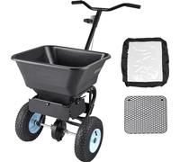Chariot d'épandage Epandeur de graines Epandeur d'engrais - Epandeur centrifuge 45kg - 95x60x94cm dimensions - Equipement de jardinage et d'entretien de la pelouse