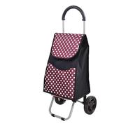 Chariot d'épicerie pliable avec l, chariot de courses robuste, sac amovible pour un voyage facile, diable léger, idéal pour le marché et les courses
