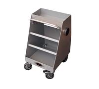 Chariot d'équitation 2 plateau en aluminium Blacksmith Gris 31x33x52 cm