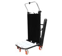 Chariot d'escalade Chariot Pliable de manutention Marchandises, Type Chenille, escaliers Haut en Bas