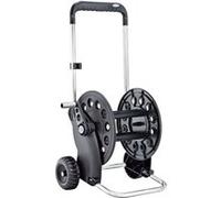 Chariot dévidoir en aluminium tambour 60 m arrosage jardinage Ecosei 8980 Gris G