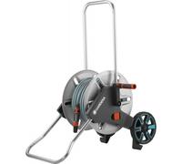 GARDENA AquaRoll M Chariot porte-tuyaux en métal - Kit classique