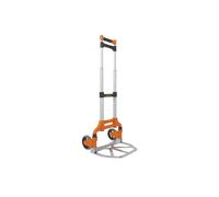 Chariot diable pliable 60 kg Professionnel BRIXO Chariot à roues Aluminium