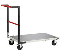 Chariot dossier fixe 850x500 mm plateau tôle roues CC 250 kg - FIMM - 804721310