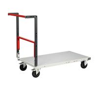 Chariot dossier repliable 1000x600 mm plateau mélaminé roues CC 250 kg - FIMM - 804722111