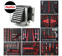 Chariot D'Outils XXL Avec 8 Tiroirs Remplis D'Outils