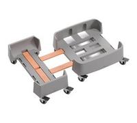 Chariot DURABIN 90 L, en rPP, 4 roulettes, gris